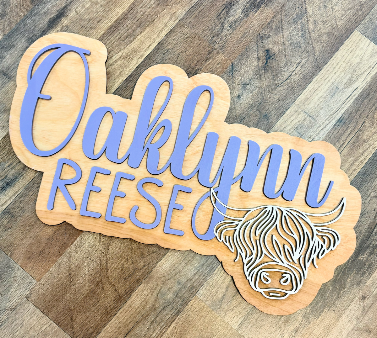 Personalized Nursery Sign