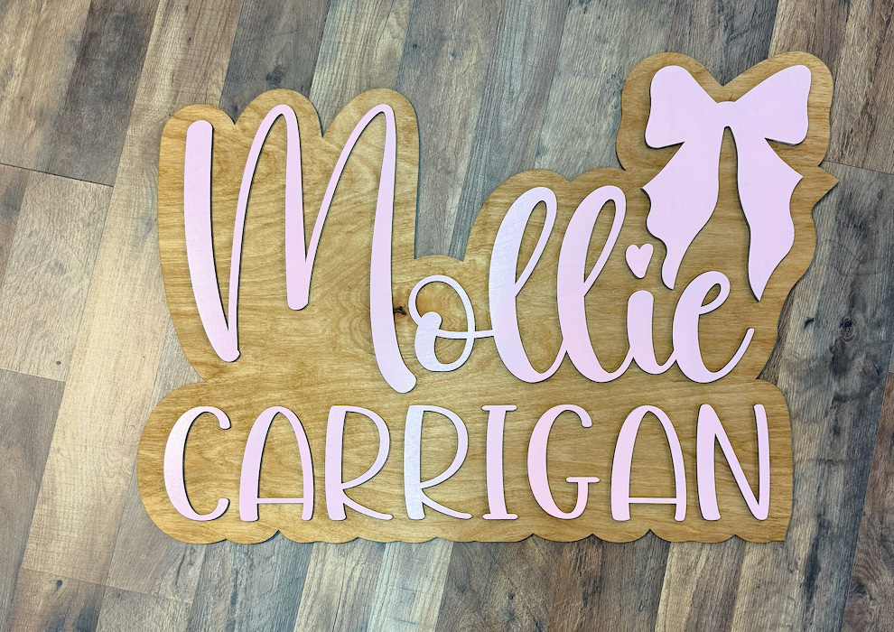 Personalized Nursery Sign