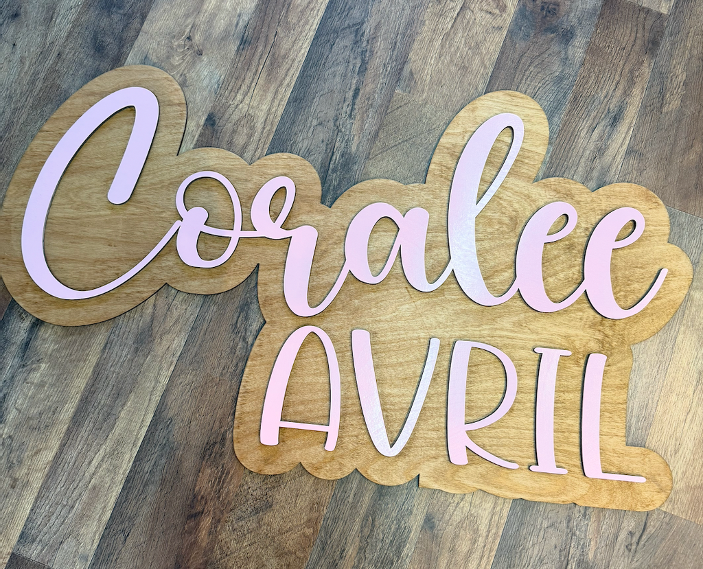 Personalized Nursery Sign