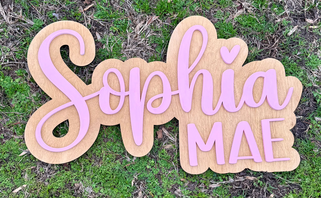 Personalized Nursery Sign
