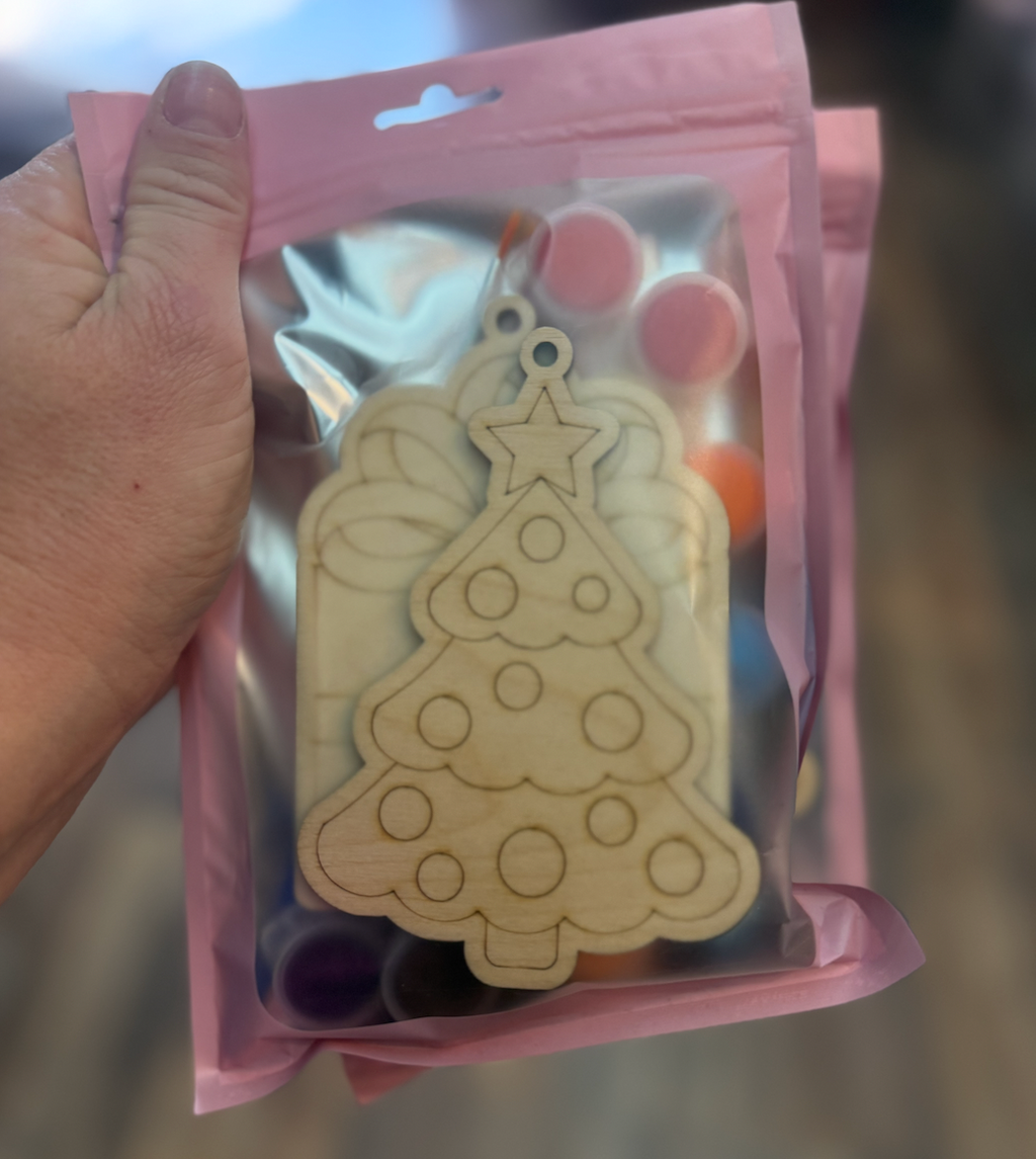 DIY Paint-Your-Own Ornament Kit