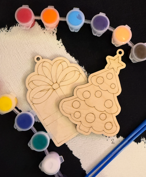 DIY Paint-Your-Own Ornament Kit